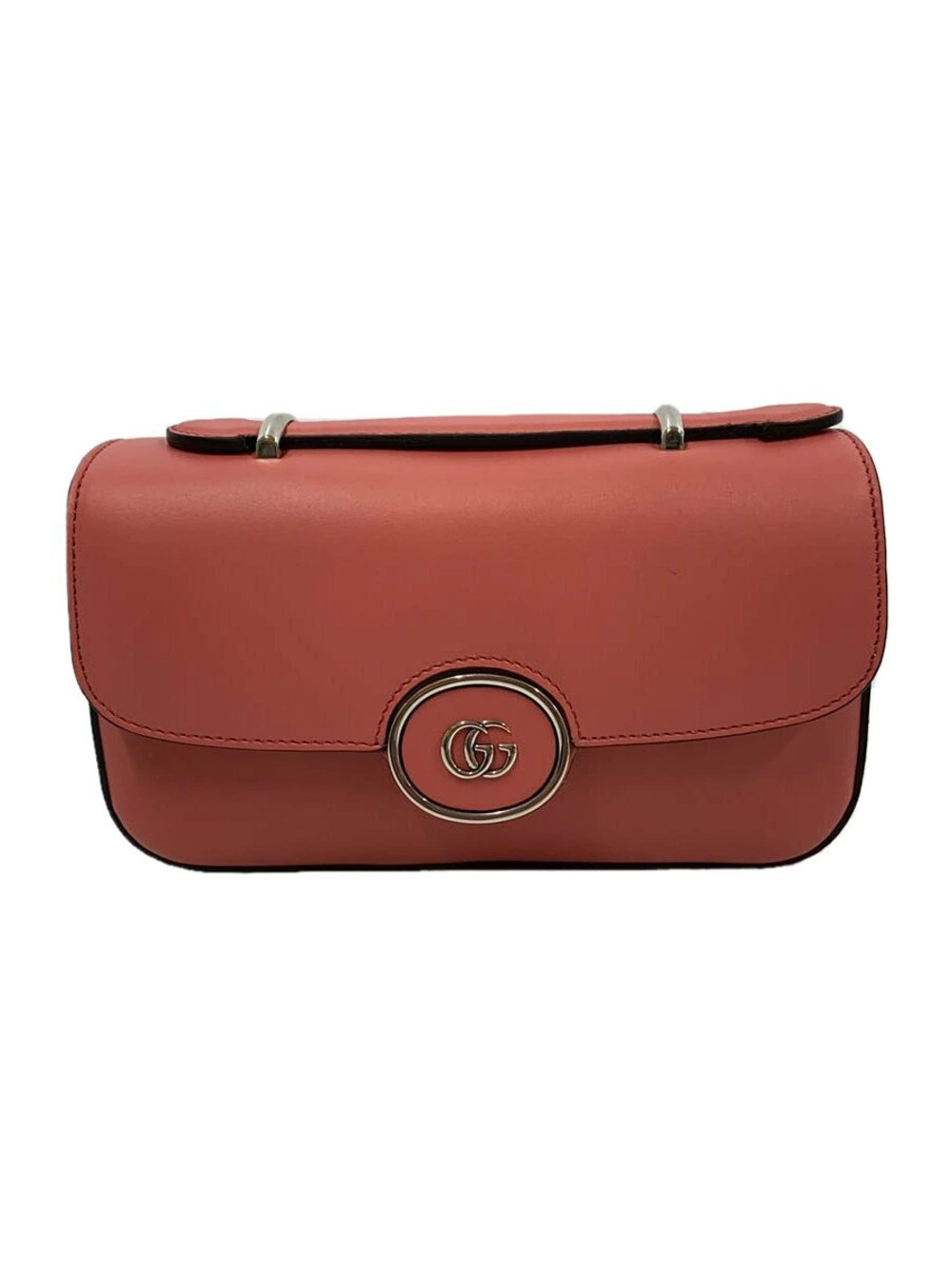 Gucci GG shoulder bag pink leather